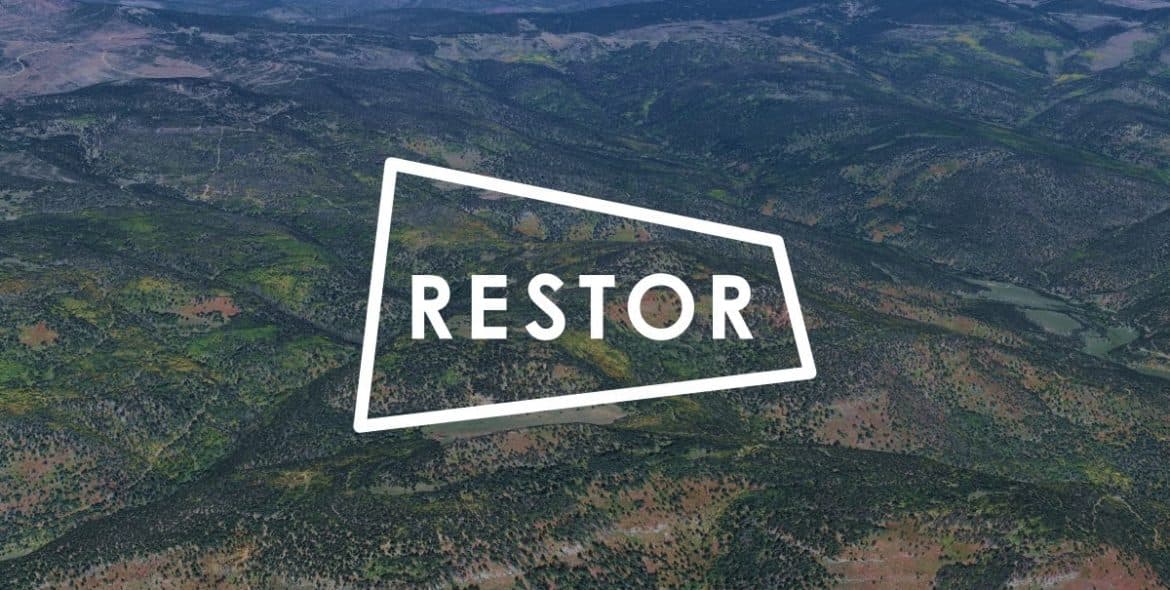 Logo Restor and landscape