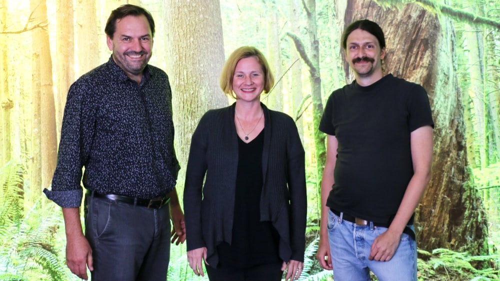 Geschäftsführung: Johannes Schwegler, Megan King und Wolfgang Baum