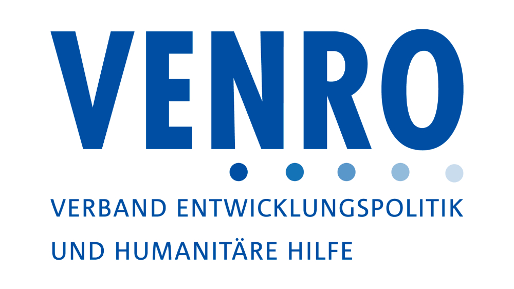 Logo Verband Entwicklungspolitik und humanitäre Hilfe (VENRO)
